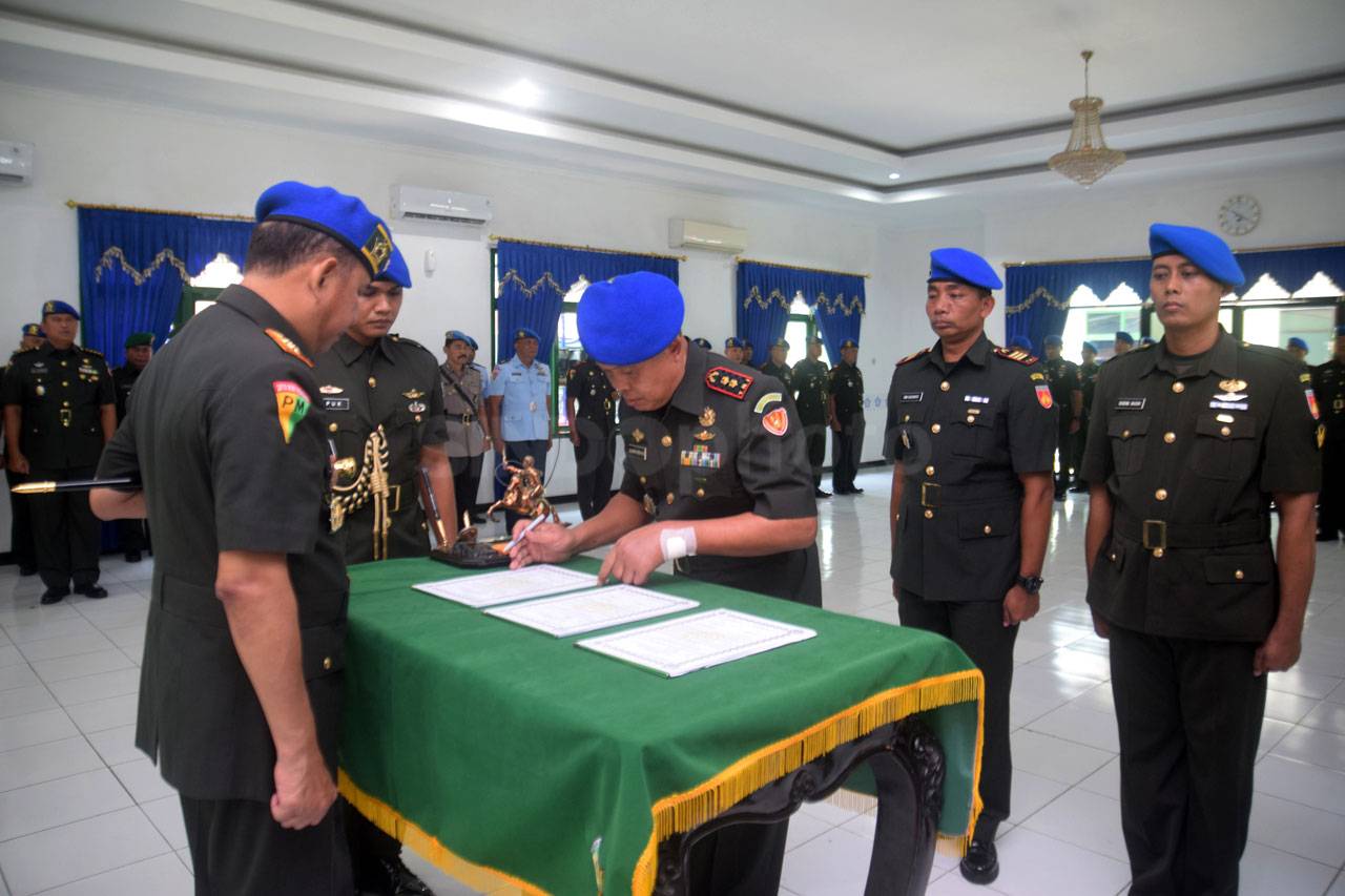 Danpuspomad Pimpin Penyumpahan...