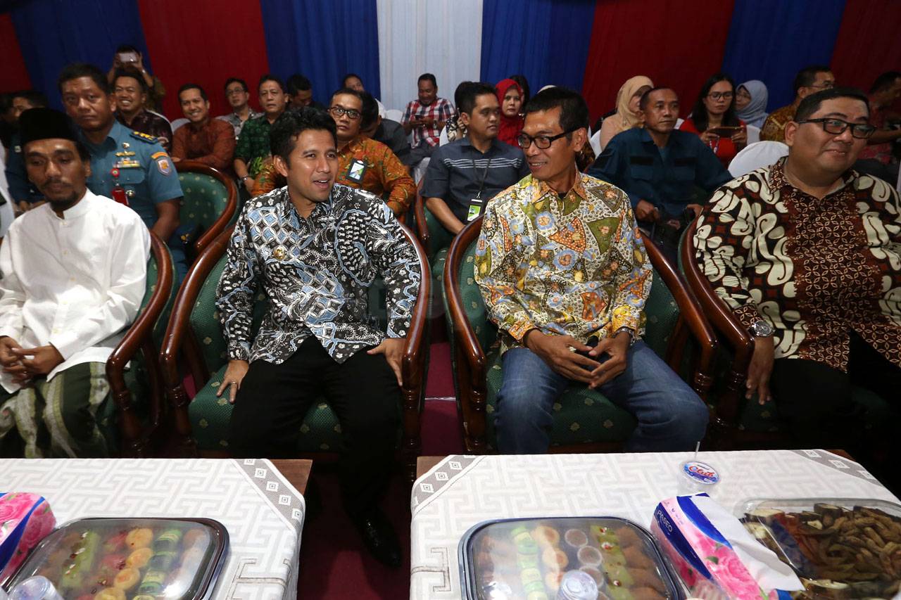 Wagub Jatim Emil Dardak...