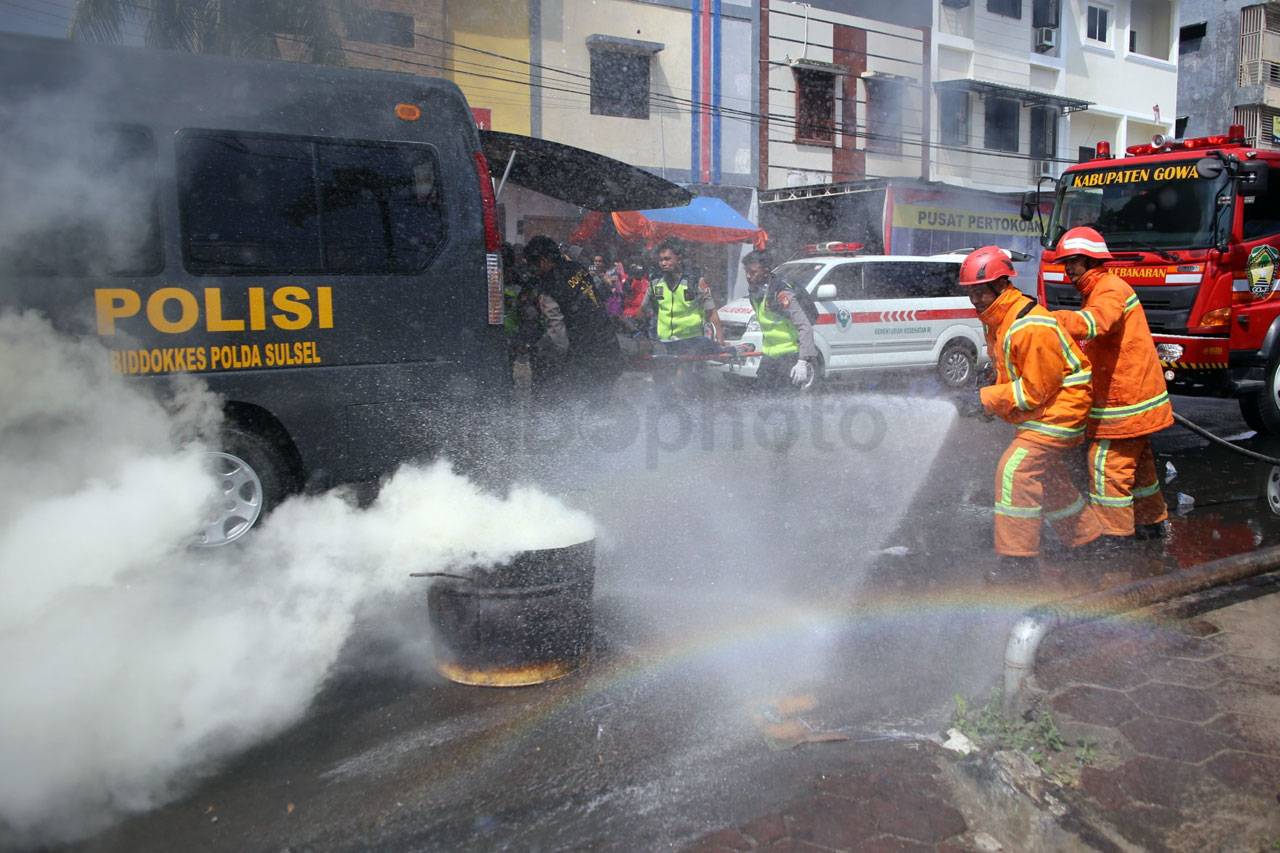 Polri/TNI Gelar Sispamkota...