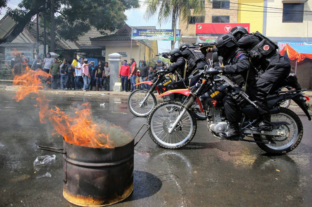Polri/TNI Gelar Sispamkota...
