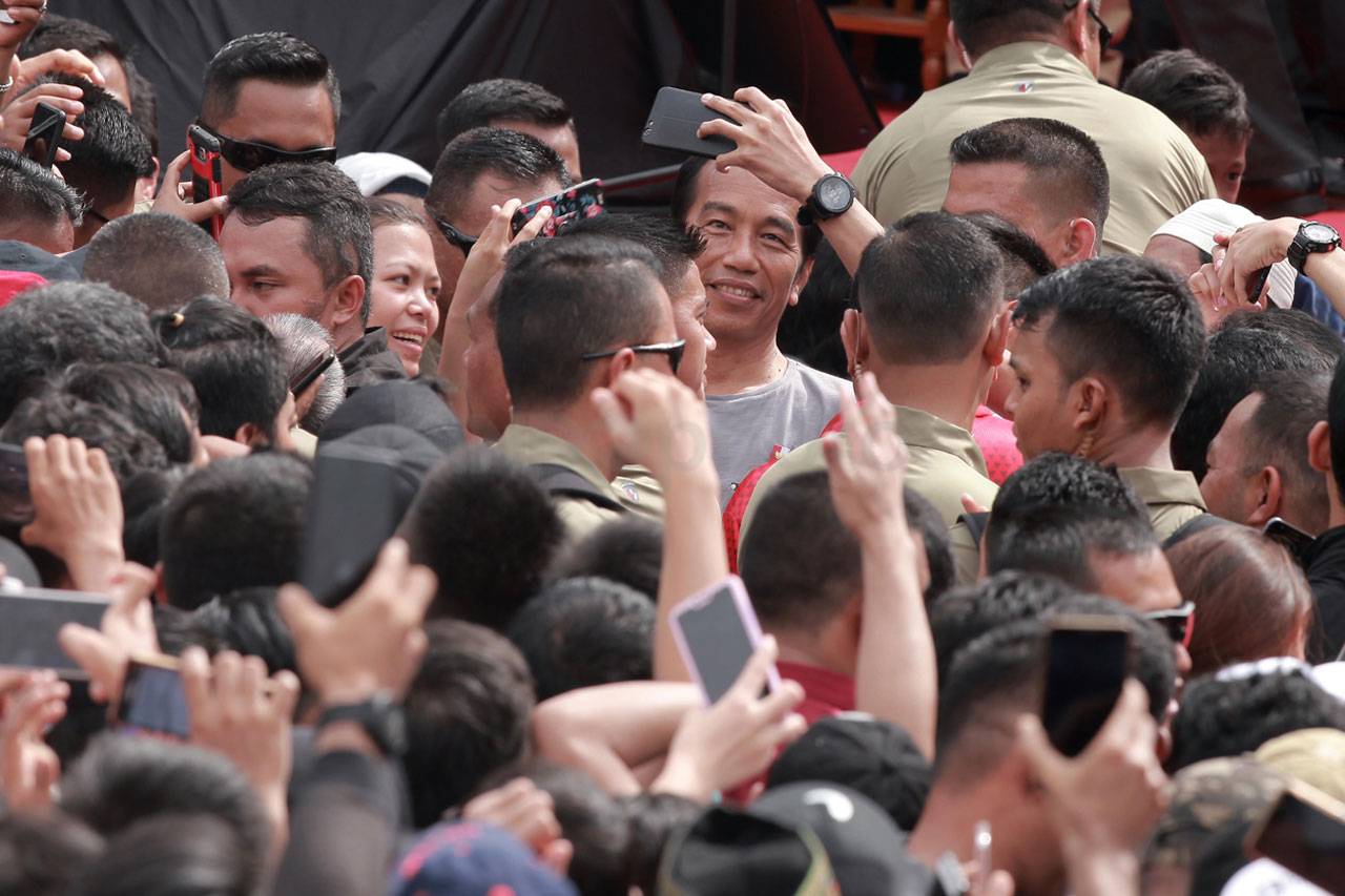 Presiden Joko widodo...