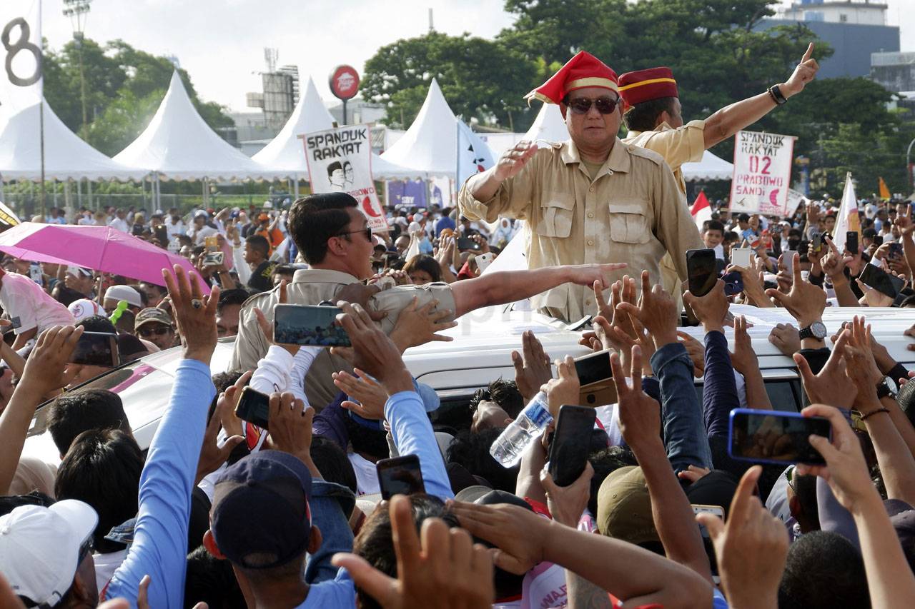 Capres Prabowo Hadiri...