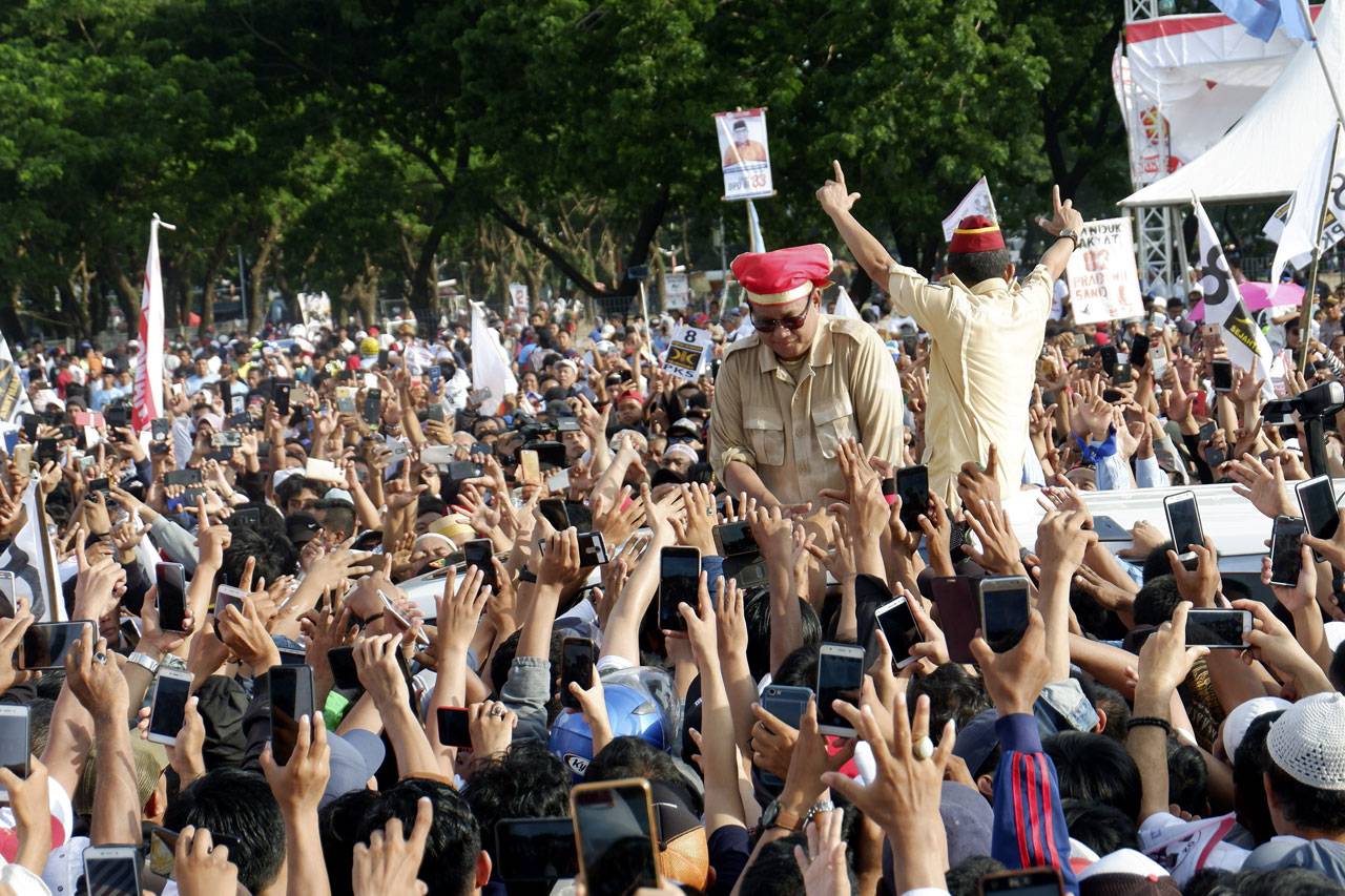 Capres Prabowo Hadiri...