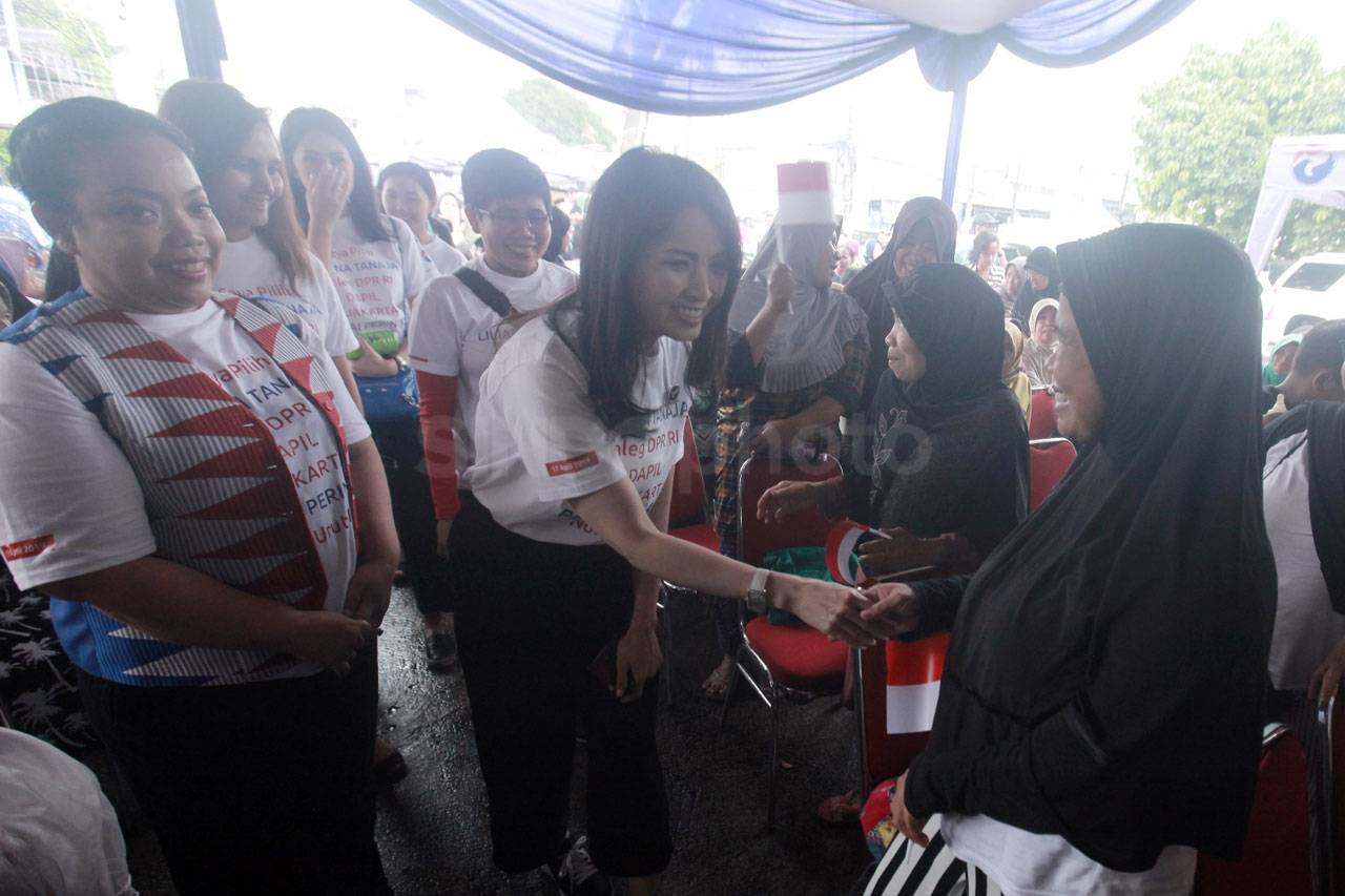 Caleg DPR Liliana Tanoesoedibjo...