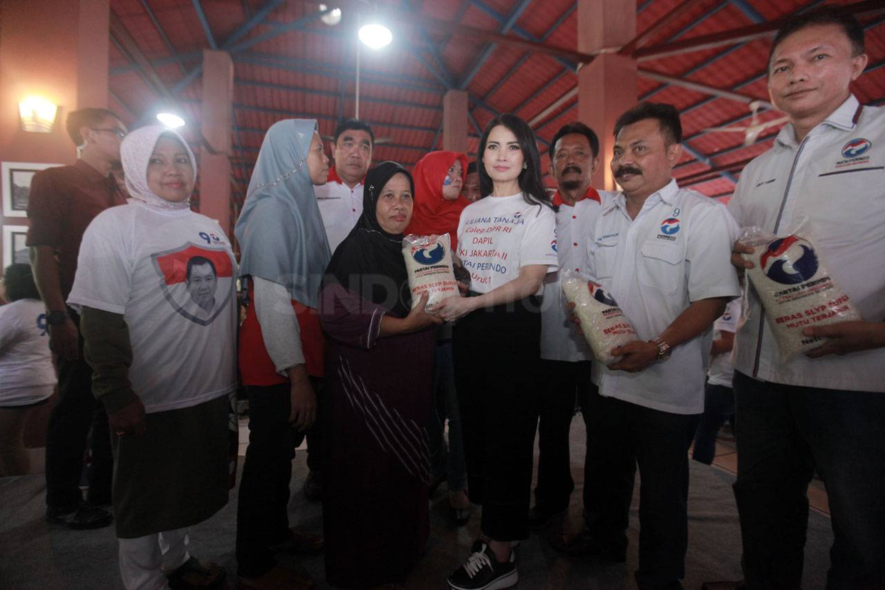 Caleg DPR Liliana Tanoesoedibjo...