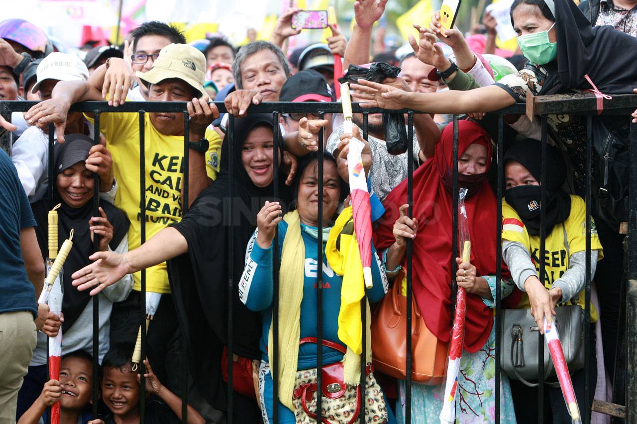 Capres Jokowi Kampanye...