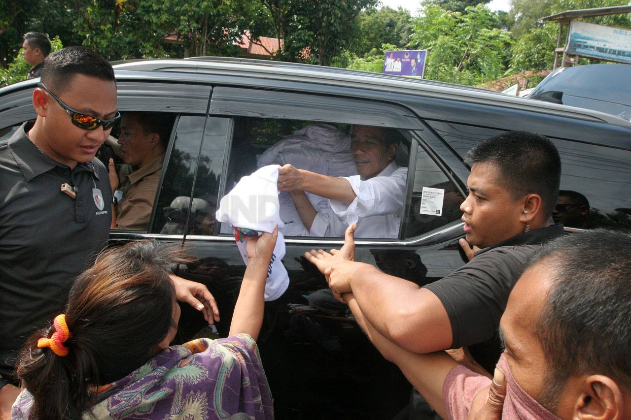 Capres Jokowi Kampanye...