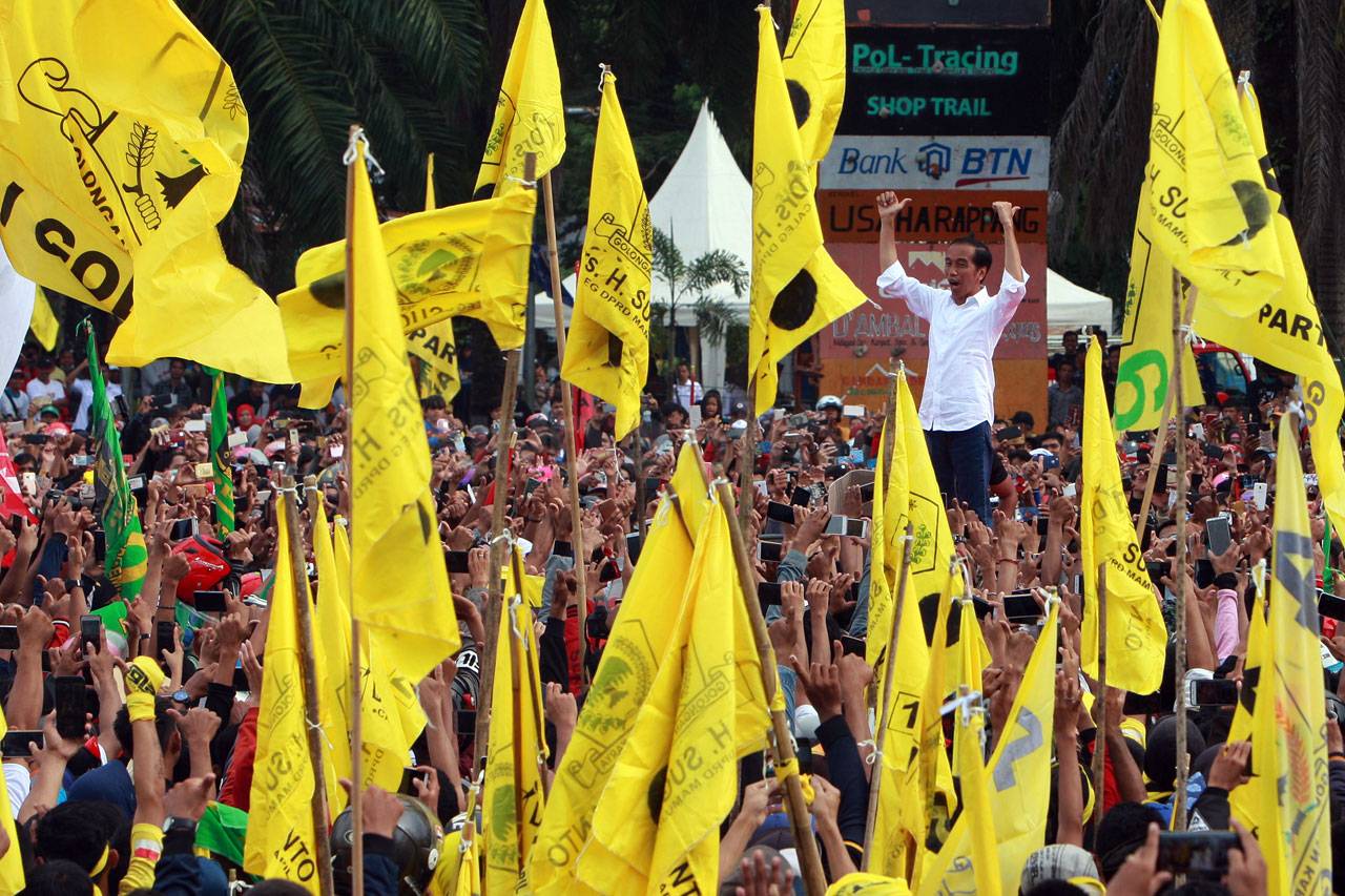 Capres Jokowi Kampanye...