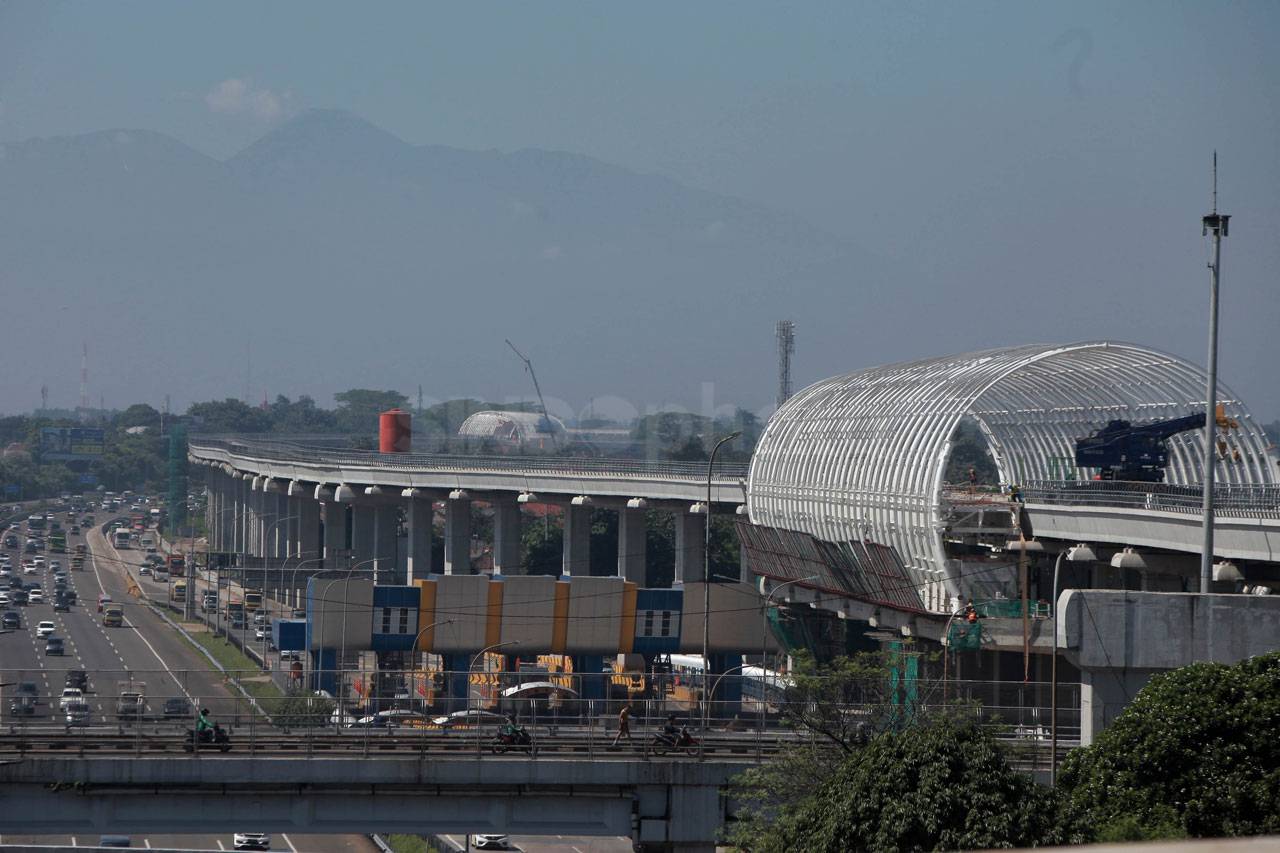 Lintasan LRT Jabodebek...