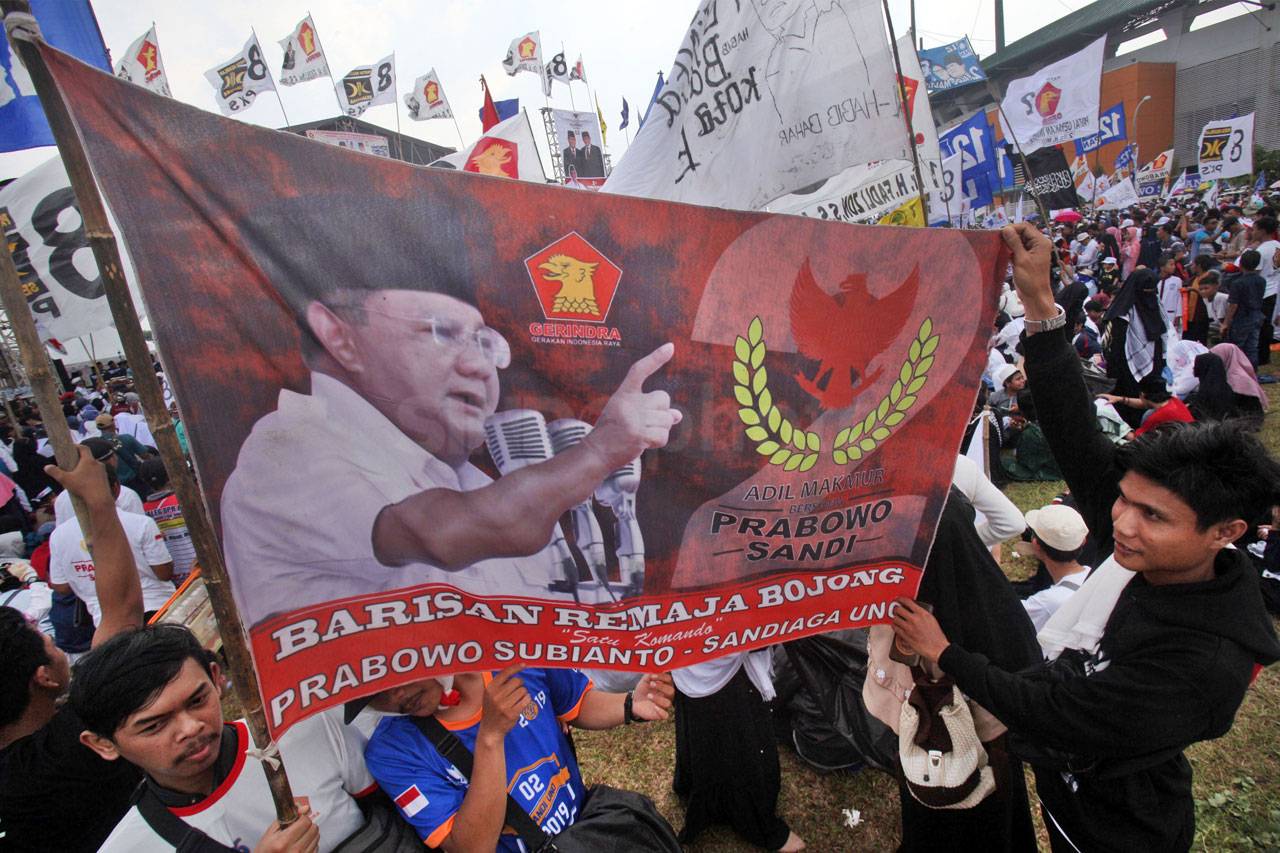 Capres Prabowo Hadiri...