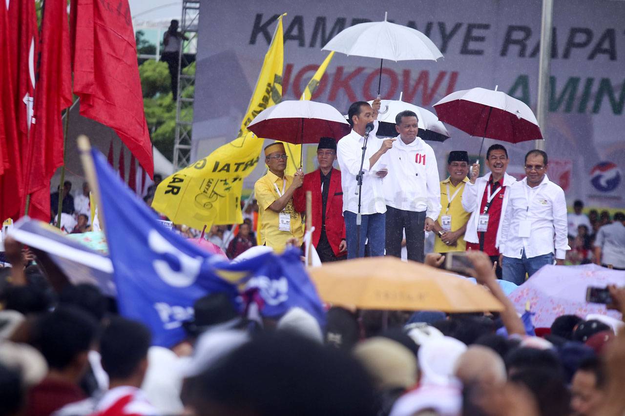 Capres Jokowi Kampanye...