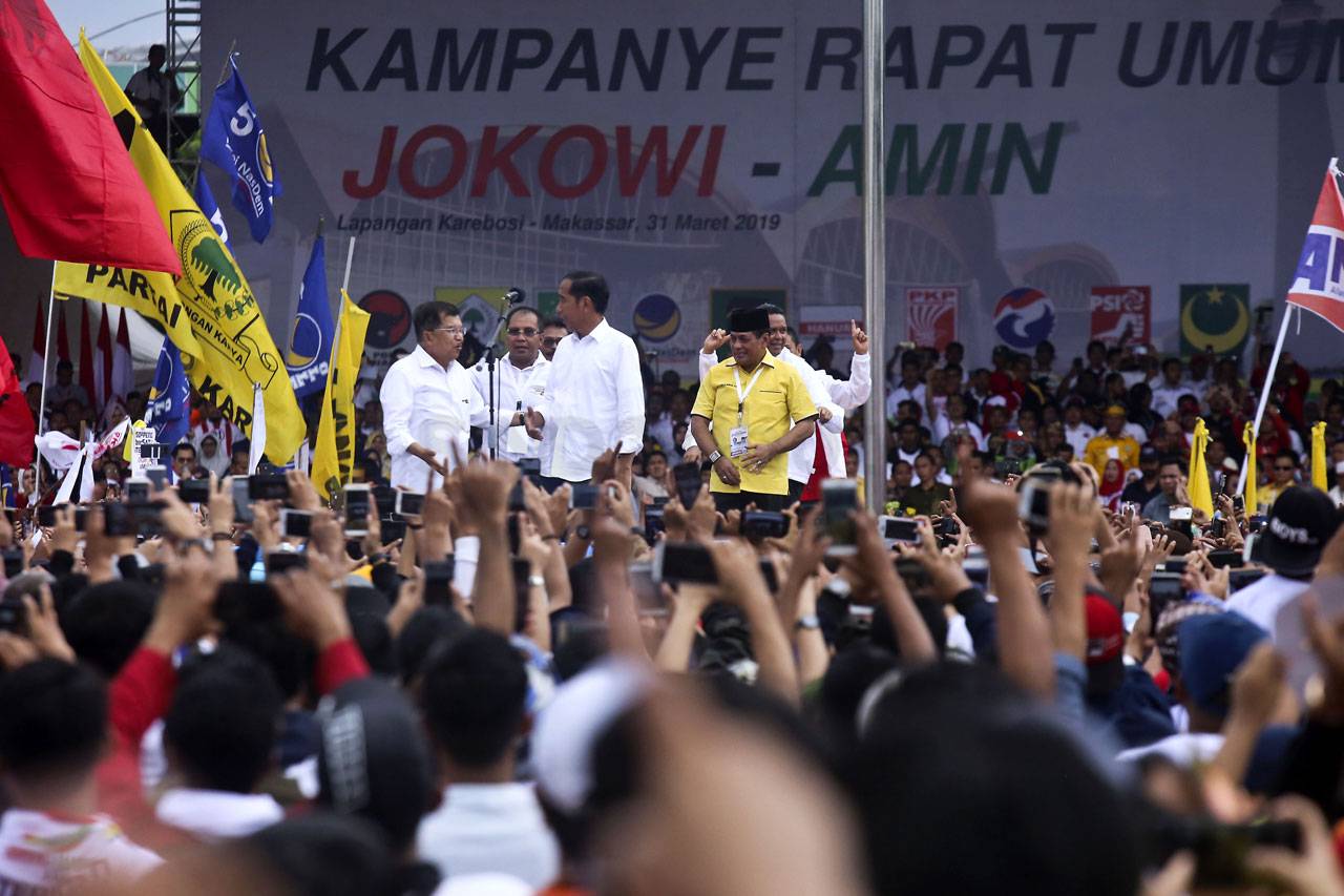 Capres Jokowi Kampanye...