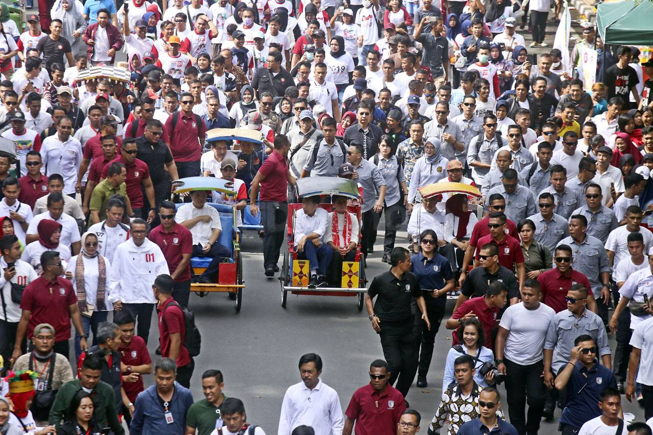 Capres Jokowi Kampanye...