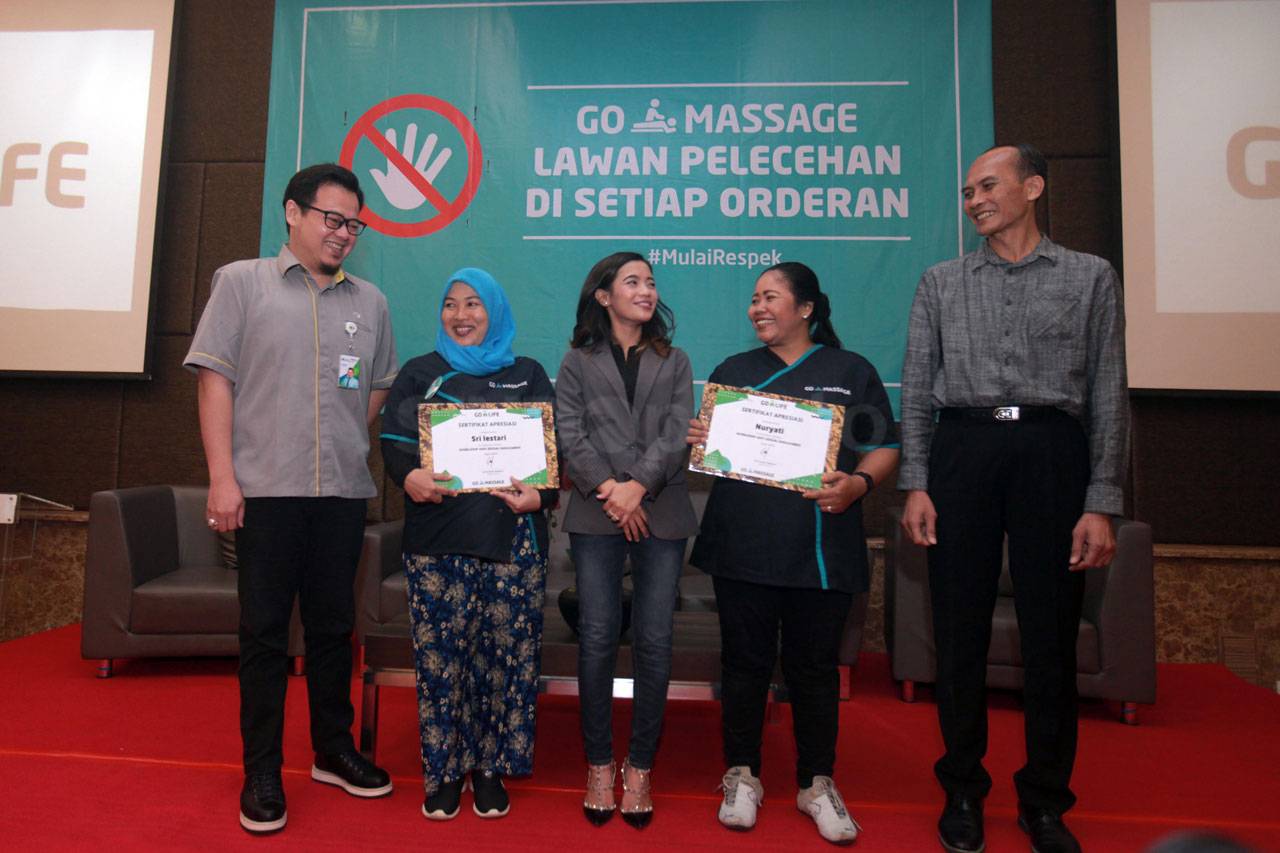 Ribuan Mitra GO-MASSAGE...