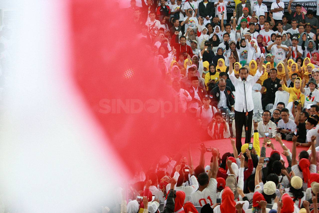 Capres Jokowi Kampanye...