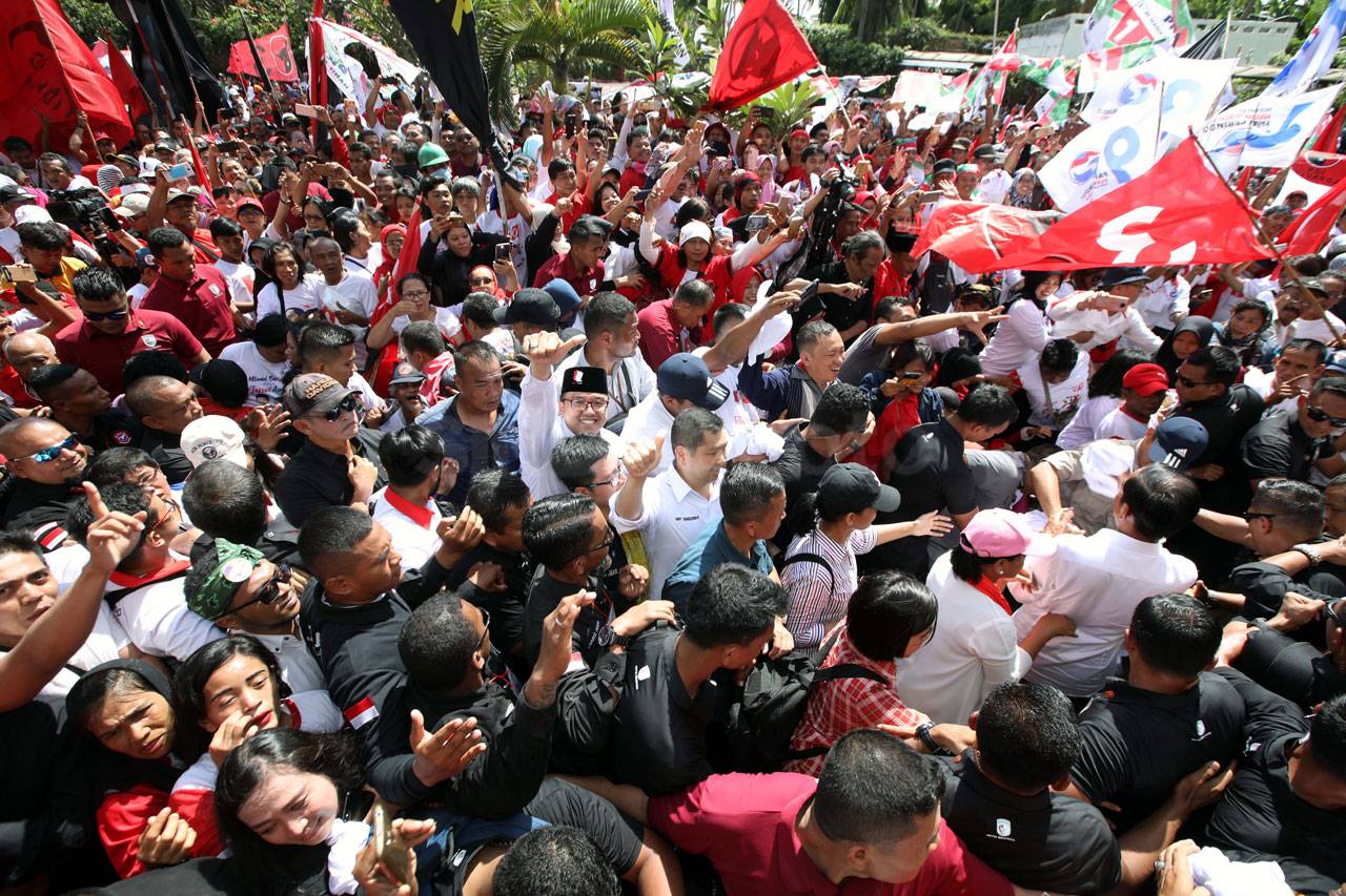 Capres Jokowi Kampanye...
