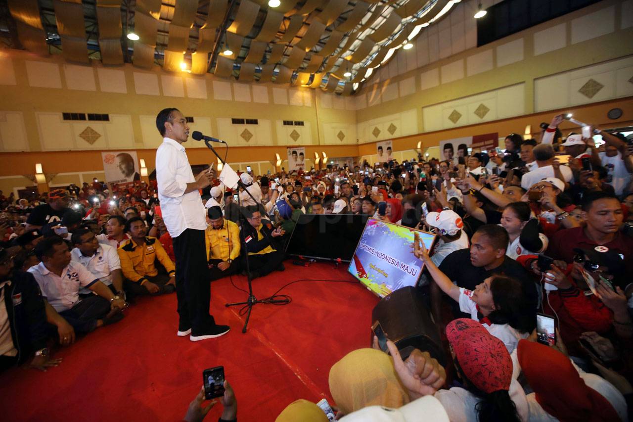 Capres Jokowi Kampanye...