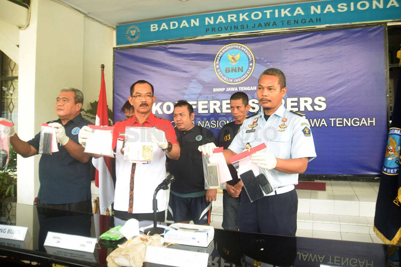 BNNP Jateng Gagalkan...