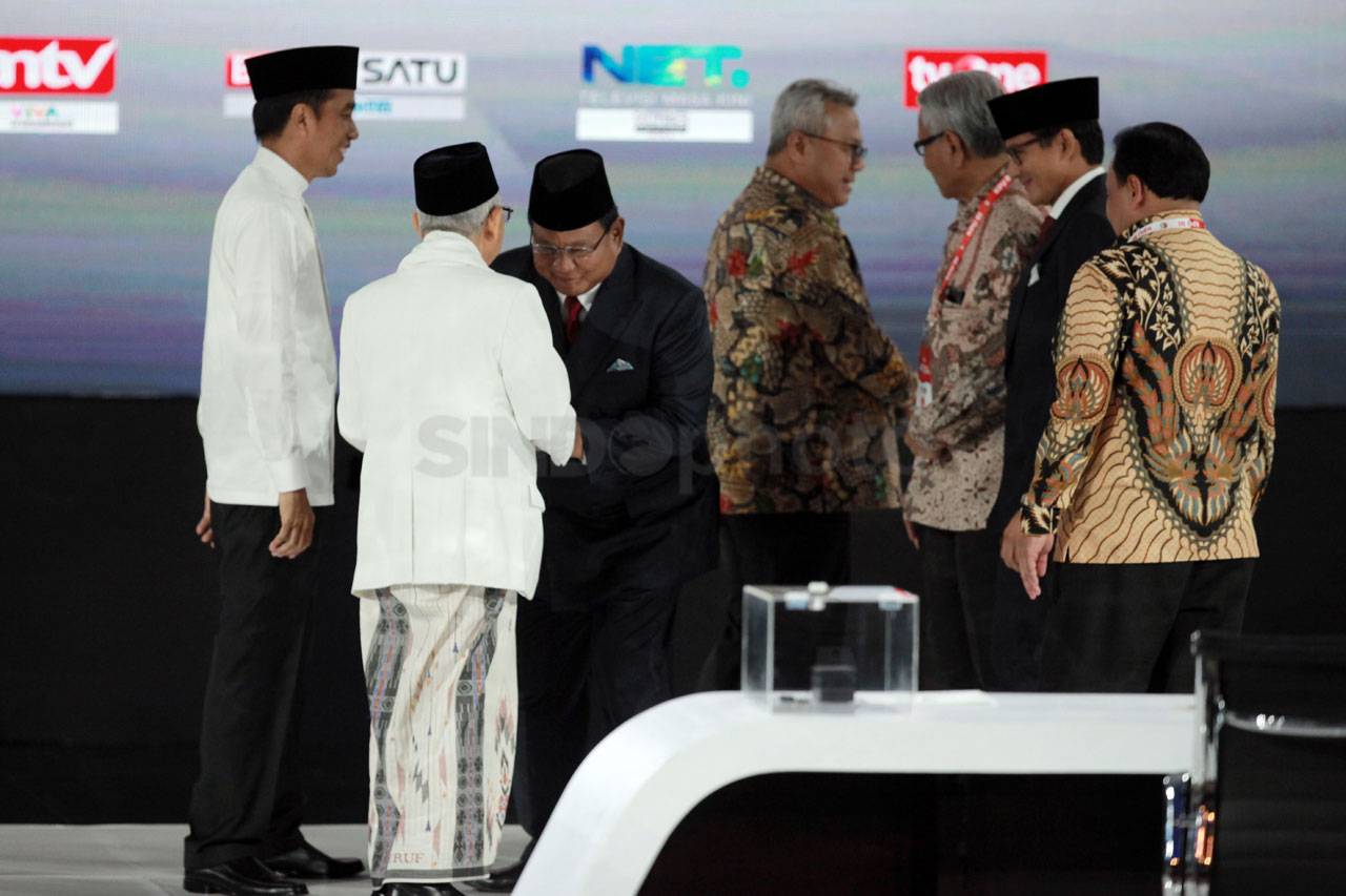 Dua Pasangan Capres-Cawapres...
