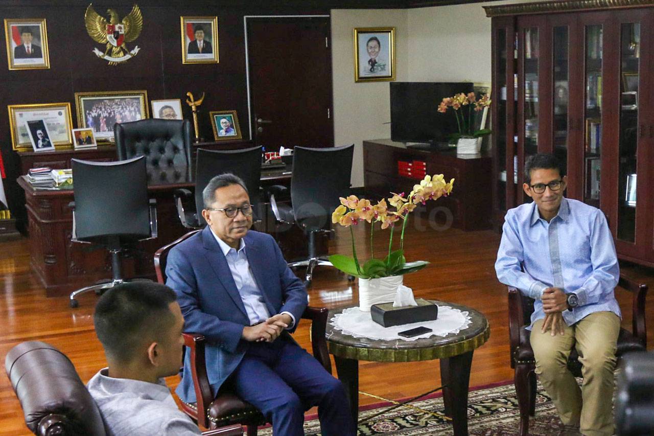 Cawapres Sandiaga Uno...