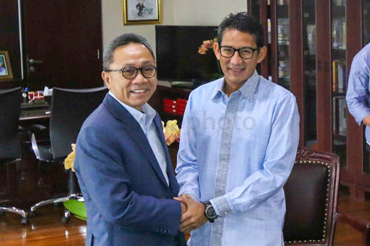 Cawapres Sandiaga Uno...