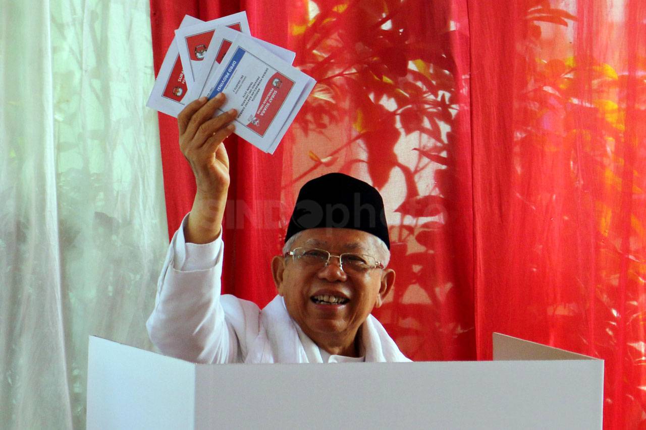Cawapres Maruf Amin...