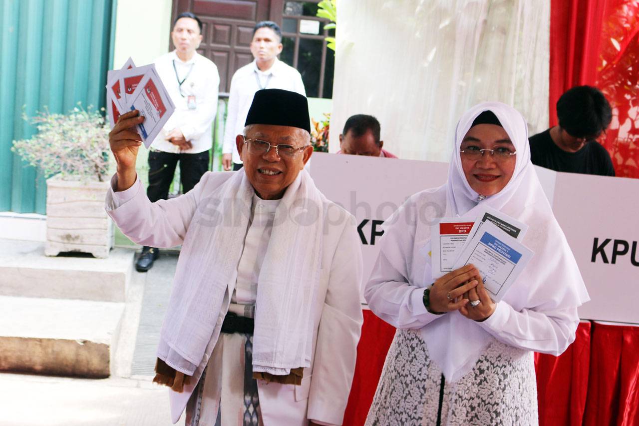 Cawapres Maruf Amin...