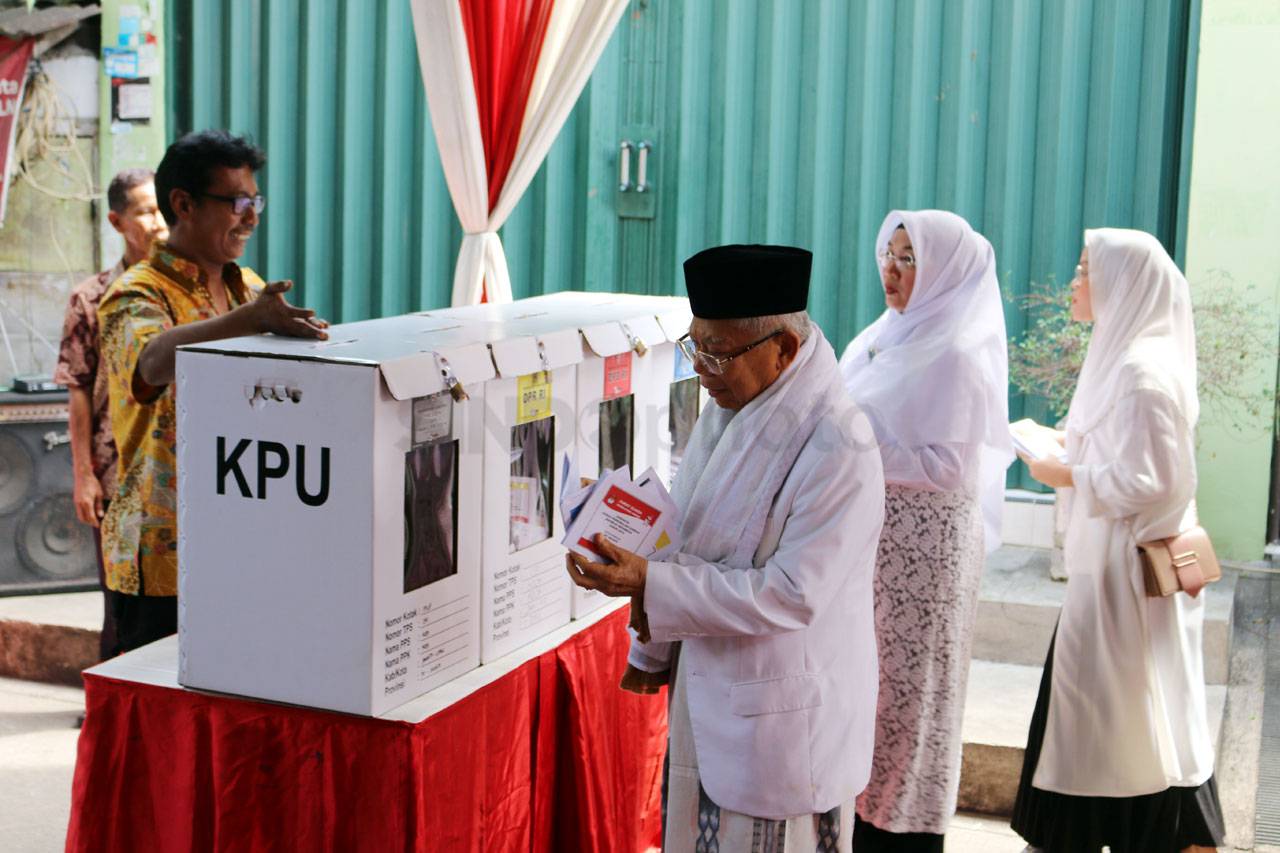 Cawapres Maruf Amin...