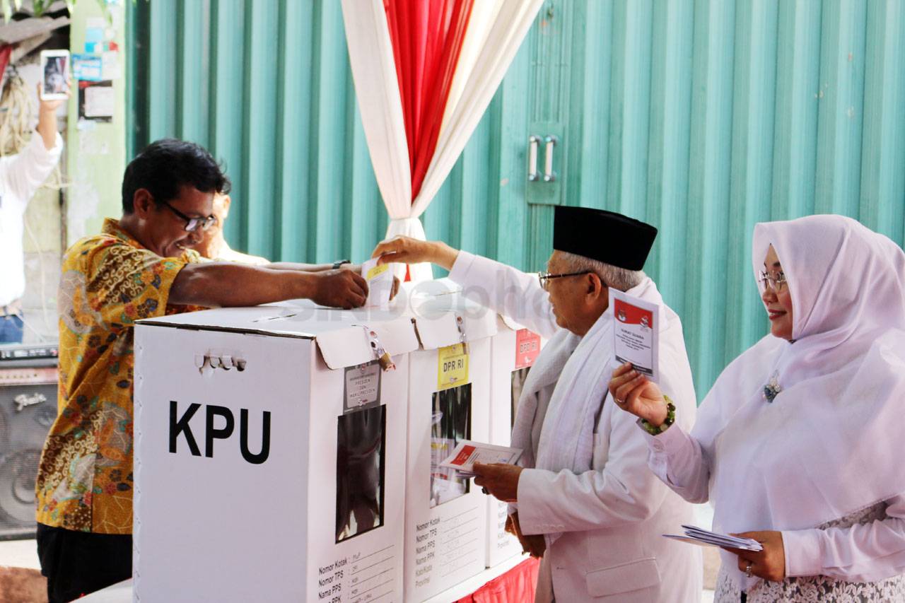 Cawapres Maruf Amin...