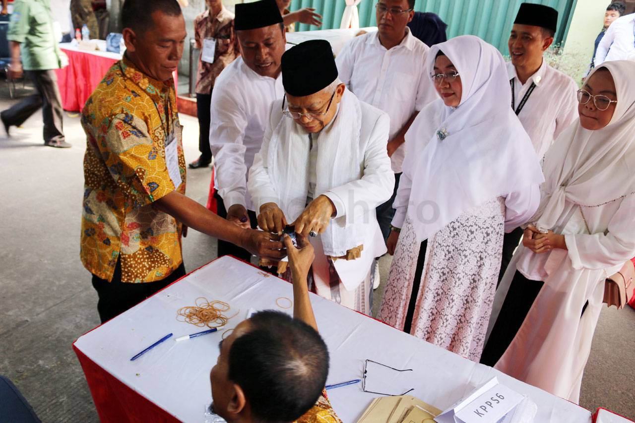 Cawapres Maruf Amin...