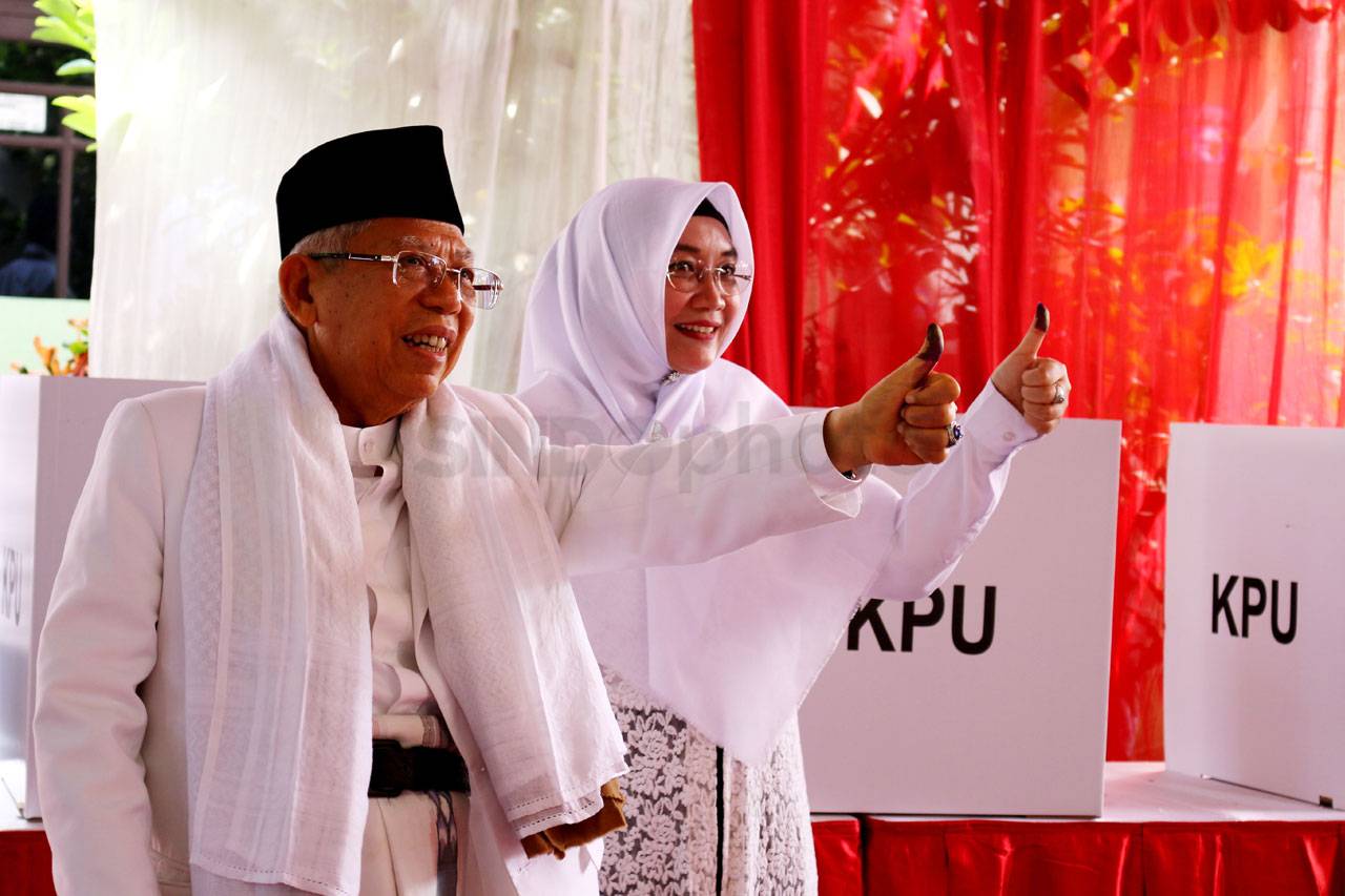 Cawapres Maruf Amin...