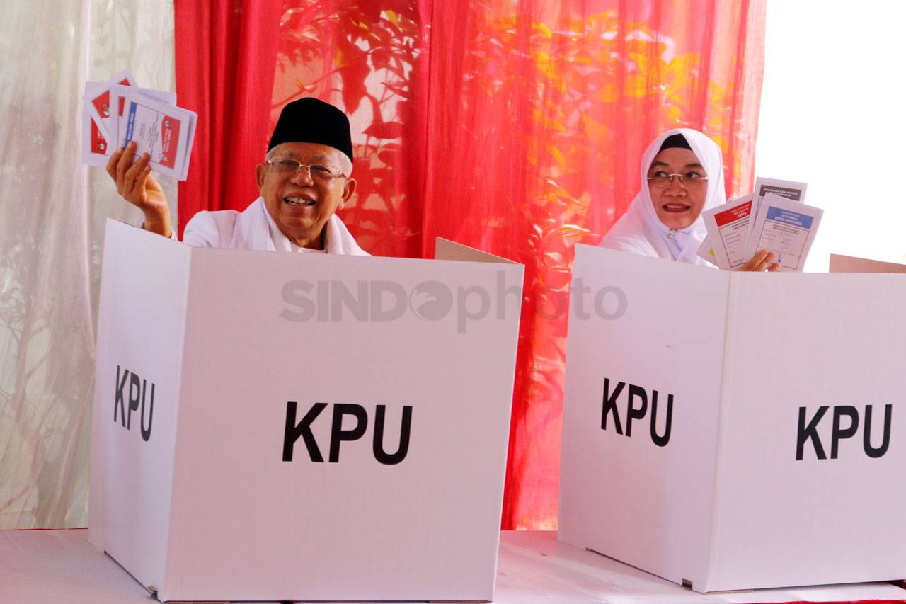 Cawapres Maruf Amin...