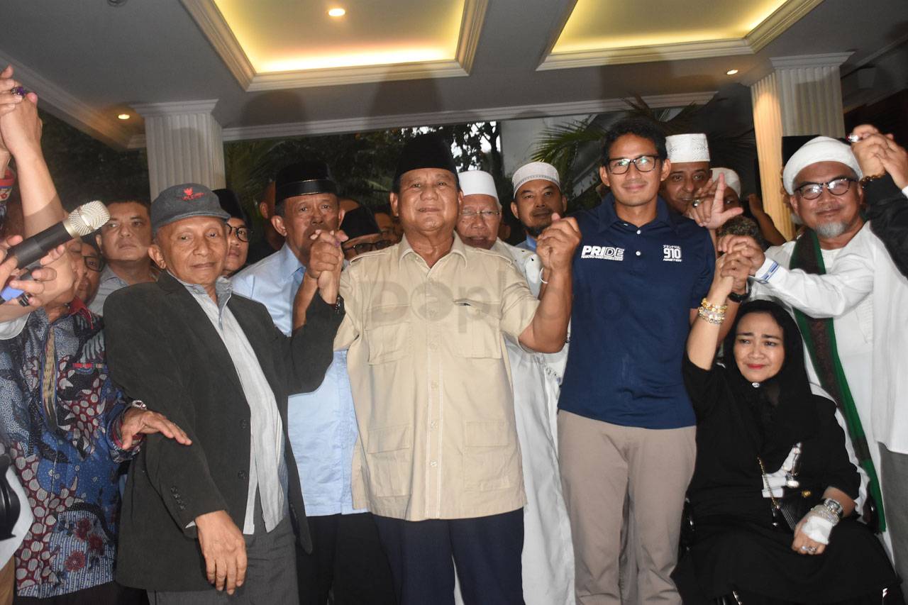 Pasangan Prabowo-Sandi...
