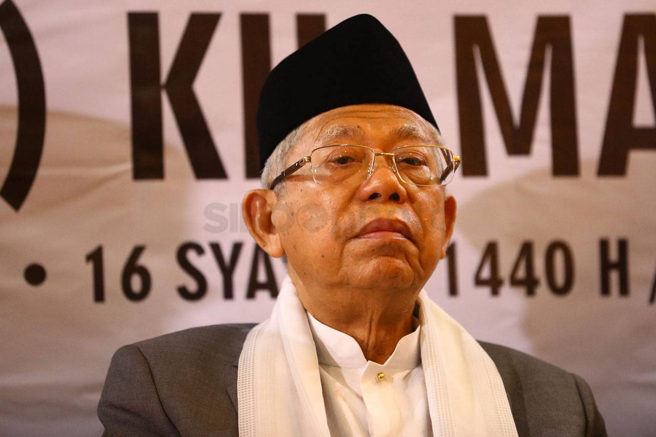 Cawapres Maruf Amin...