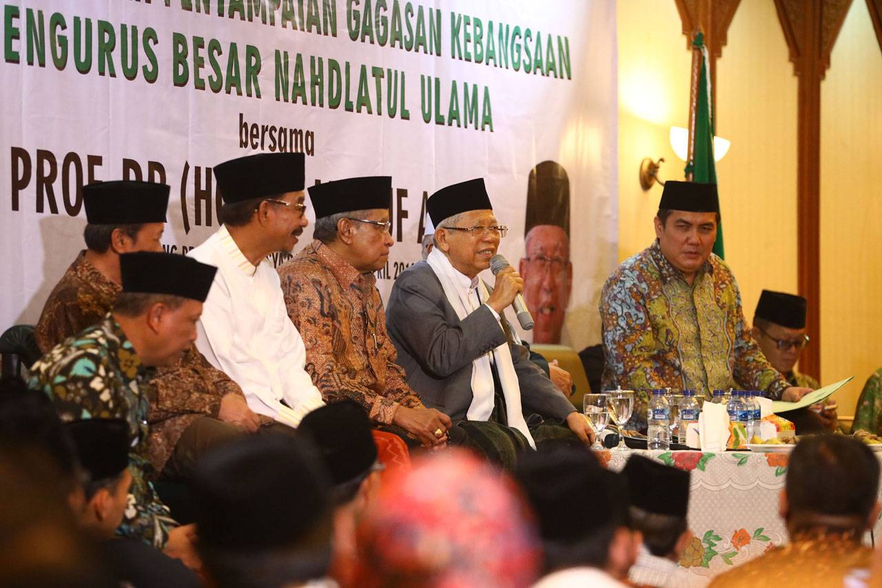 Cawapres Maruf Amin...