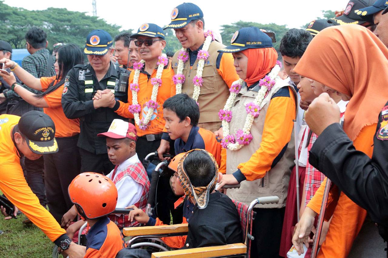 Kepala BNPB Pimpin Upacara...