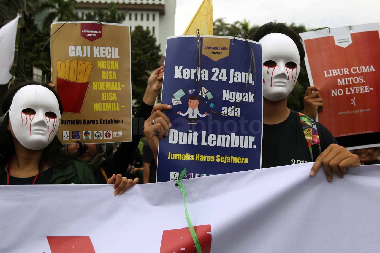 Peringati May Day, Ribuan...