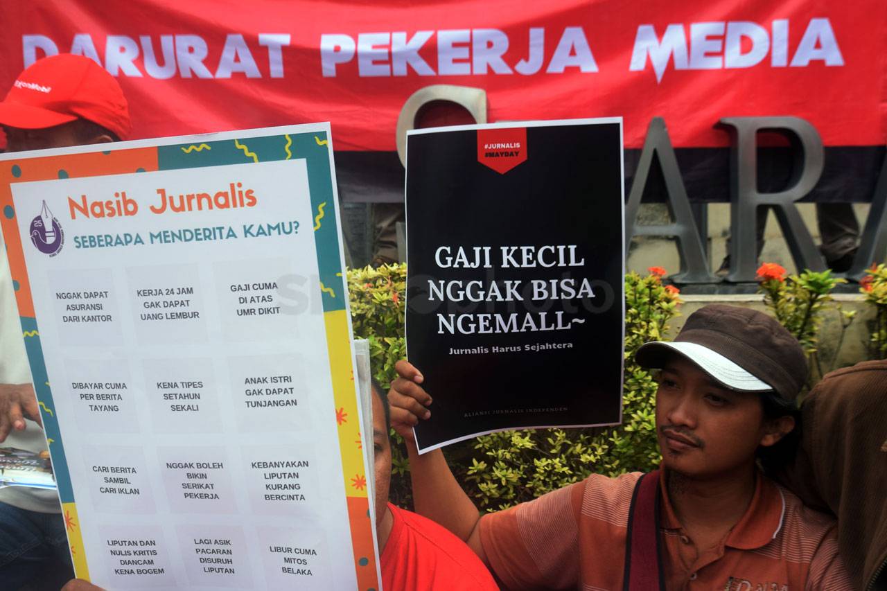Pekerja Media Semarang...