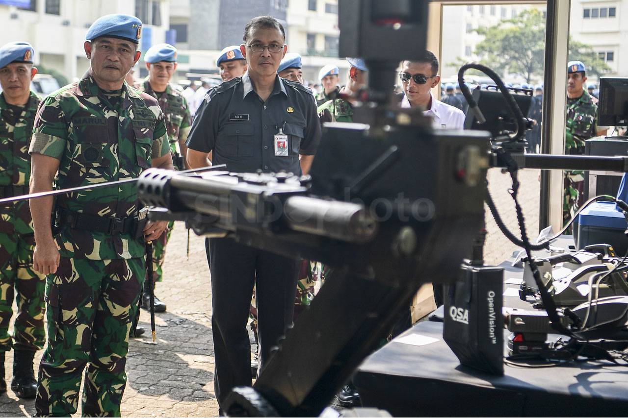 Paspampres Gelar Pasukan...