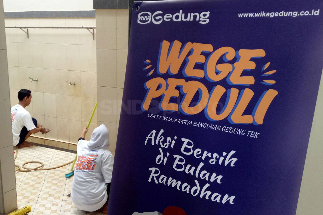 WEGE Peduli, Aksi Bersih...