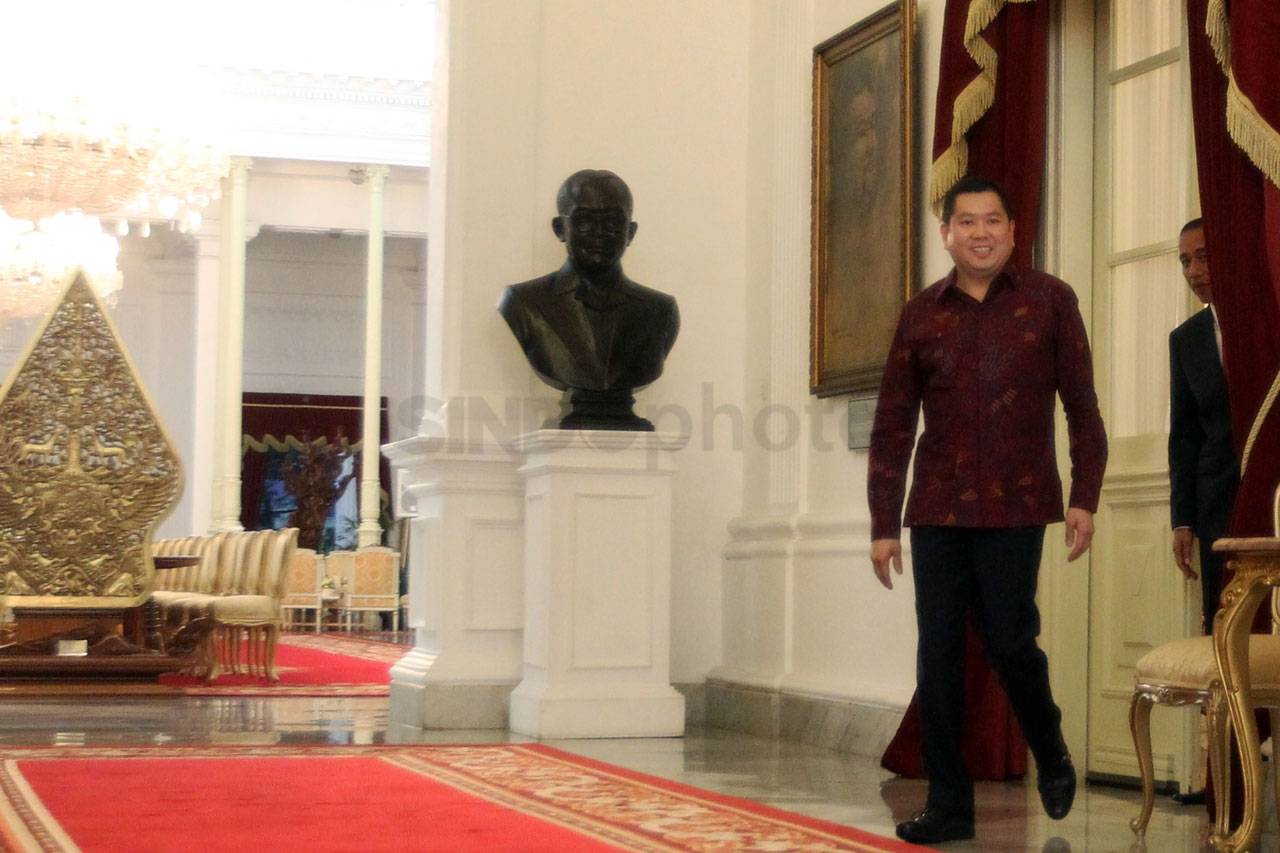 Bertemu Presiden Jokowi,...