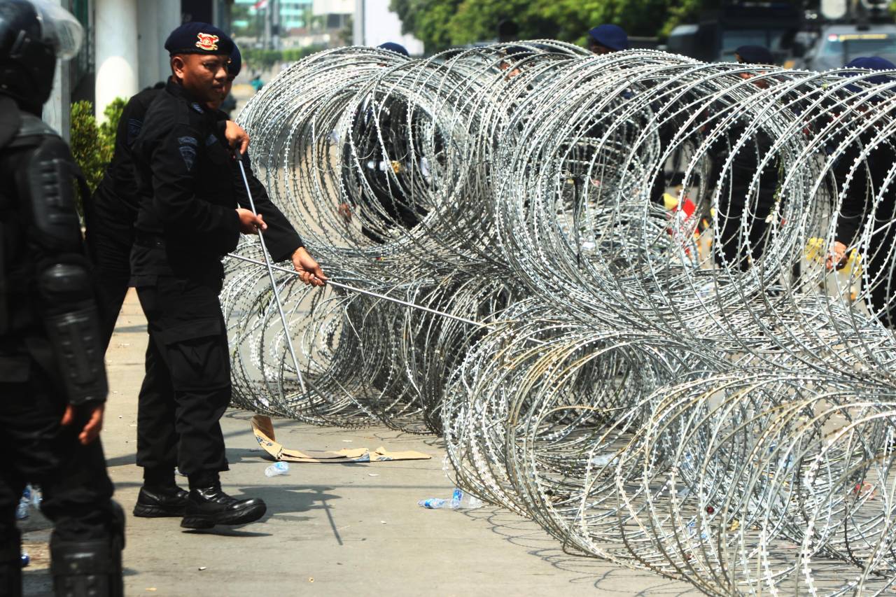 Polisi Masih Jaga Ketat...