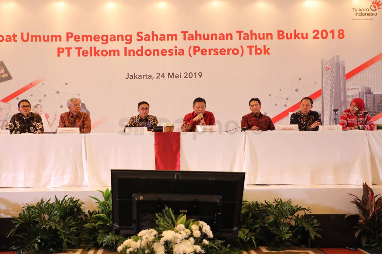 Telkom Bagikan Dividen...