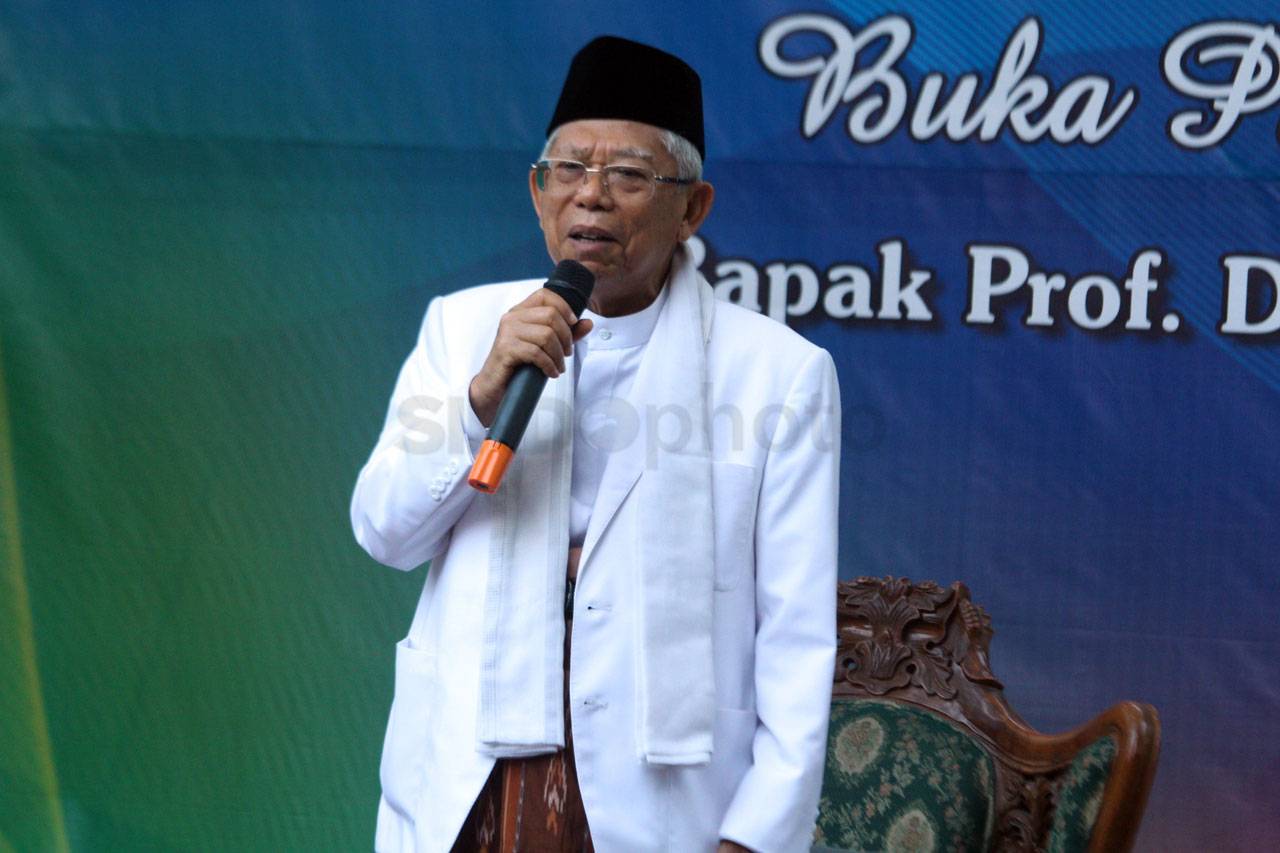 Cawapres Maruf Amin...
