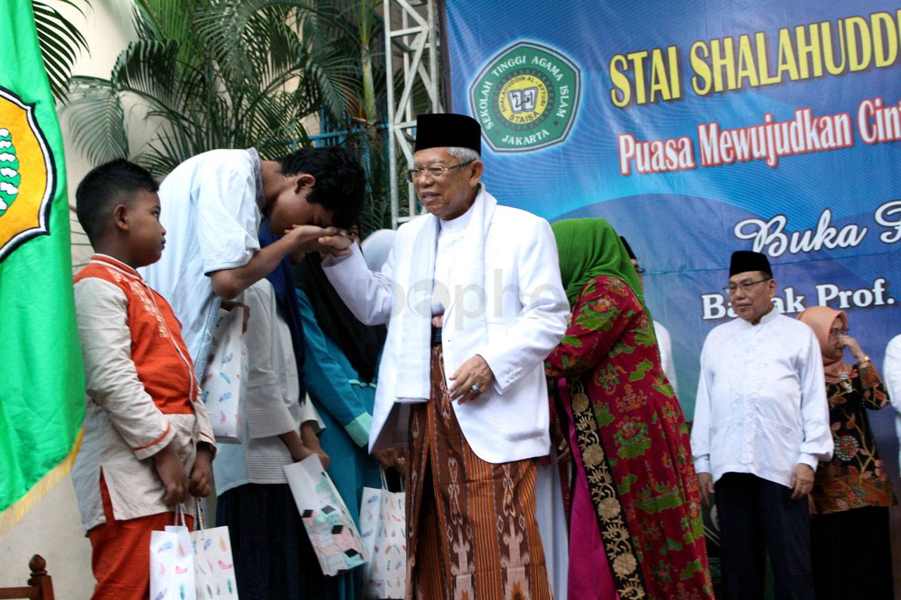 Cawapres Maruf Amin...