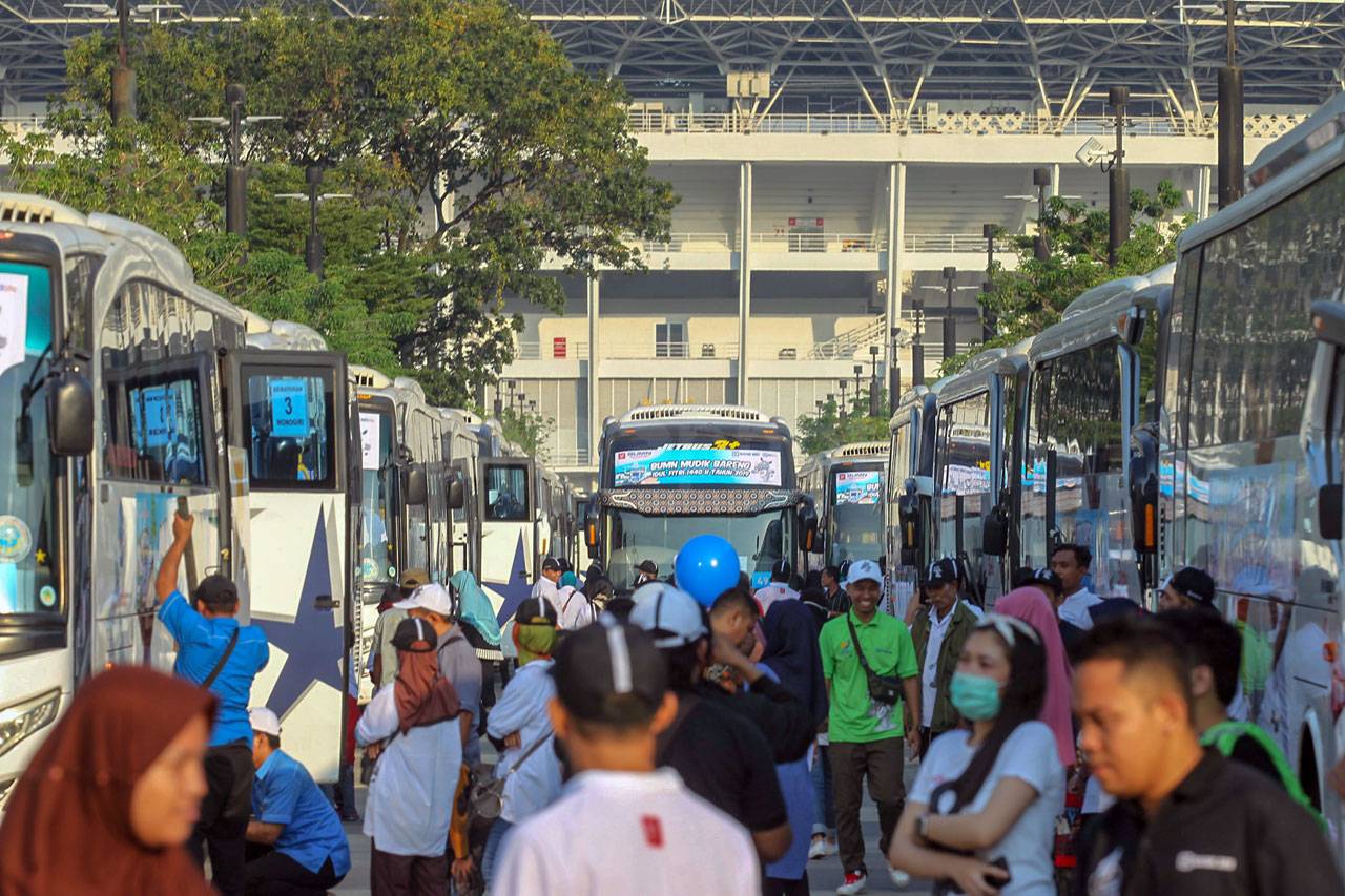 15.000 Orang Mudik Gratis...