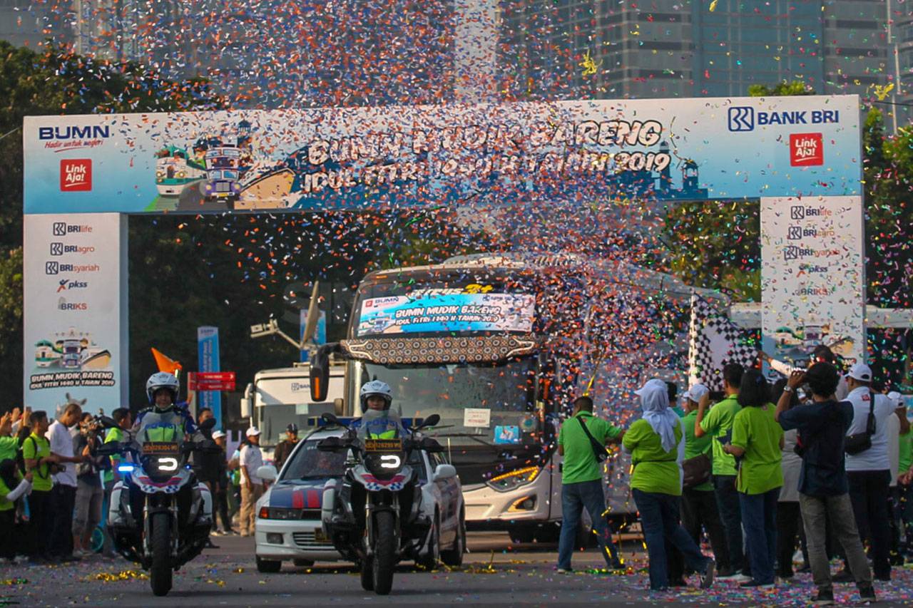 15.000 Orang Mudik Gratis...