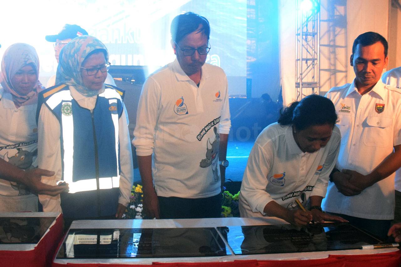 Menteri BUMN Resmikan...