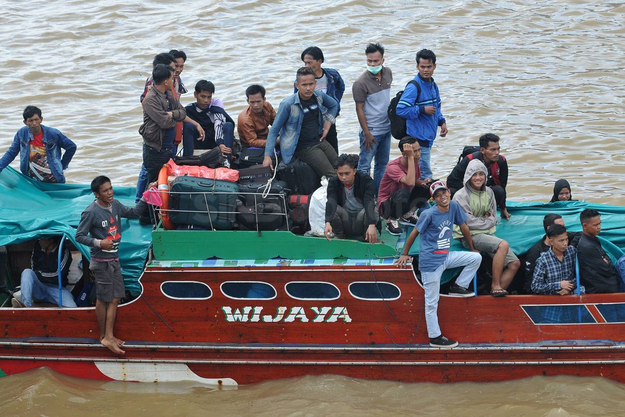 Pemudik Laut Asal Batam...