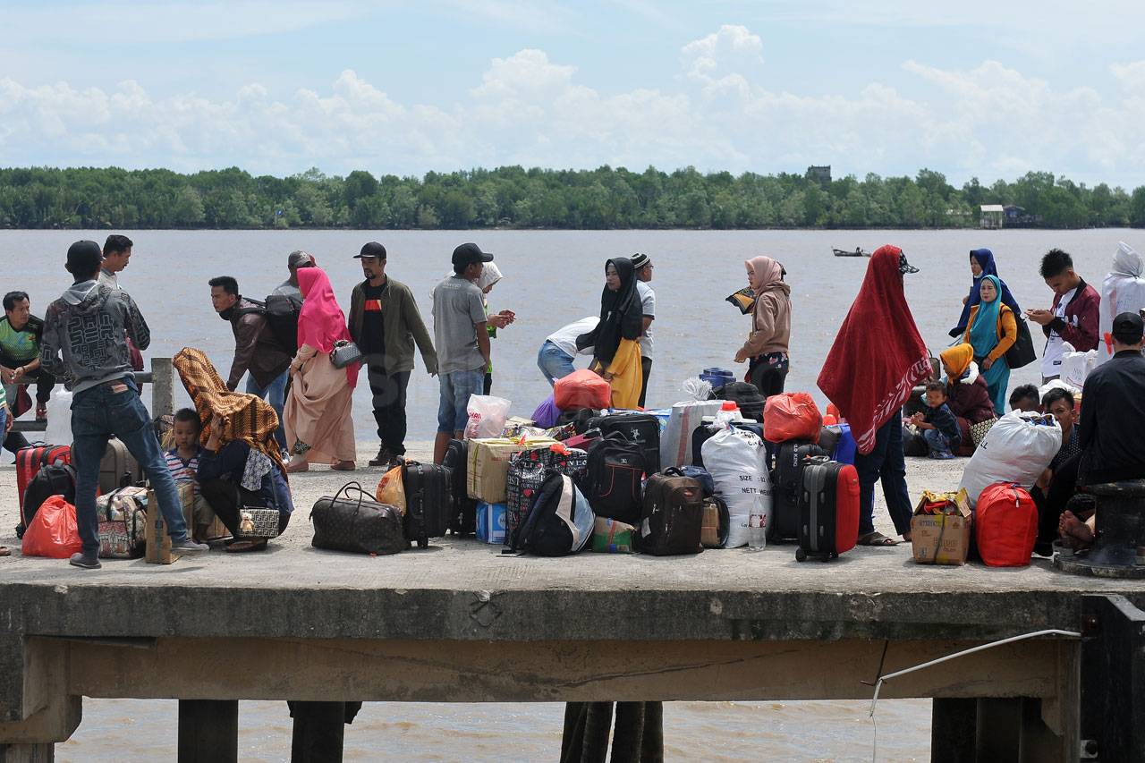 Pemudik Laut Asal Batam...